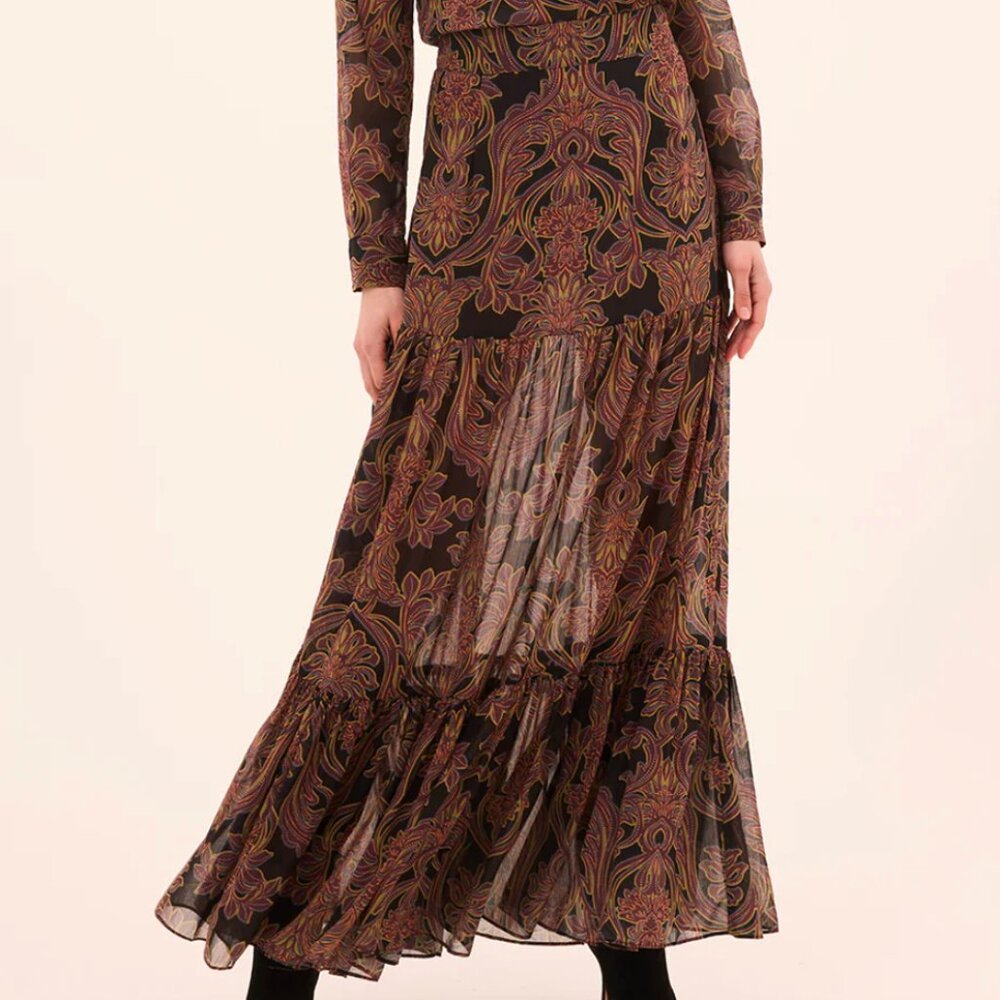 Mavi Maxi Skirt - Misa LA